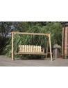 Banc hamac à balancelle en bois | Distri Buggy