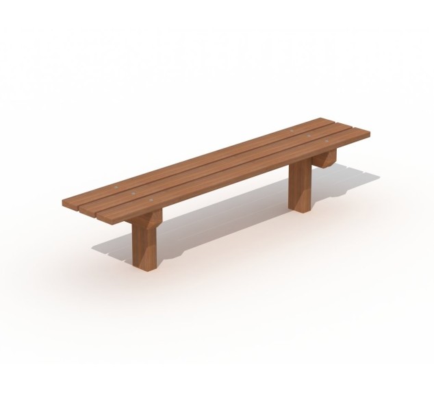 banc économique en Pin traité Classe IV 2