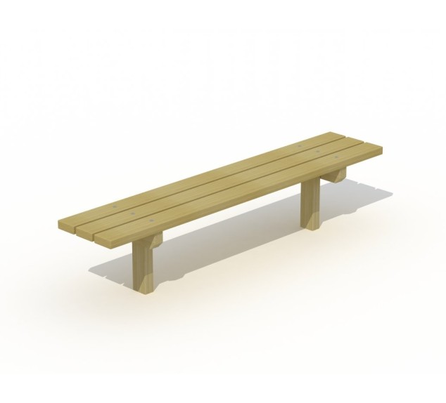 banc économique en Pin traité Classe IV