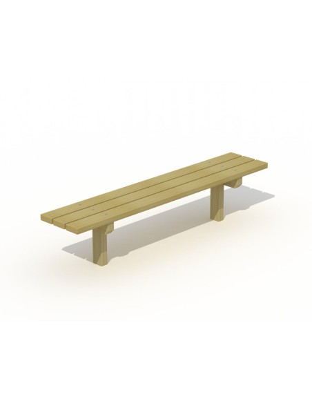banc économique en Pin traité Classe IV
