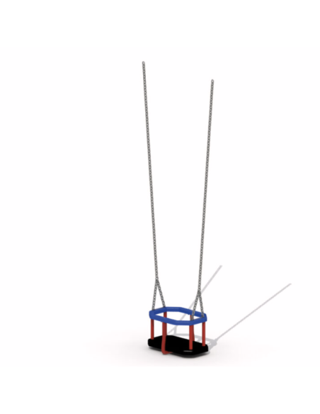 Petite balançoire en mélèze pour aire de jeux | Distri Buggy