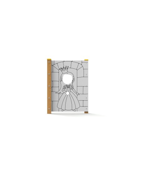 Panneau Ludique Princesse et Cavalier | Distri Buggy