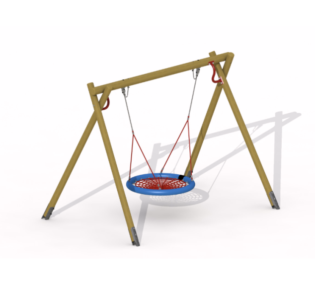 Soucoupe volante bois pour aire de jeux | Distri Buggy