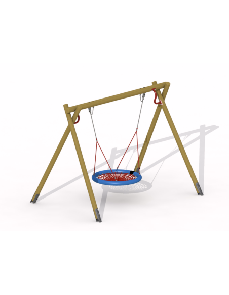 Soucoupe volante bois pour aire de jeux | Distri Buggy