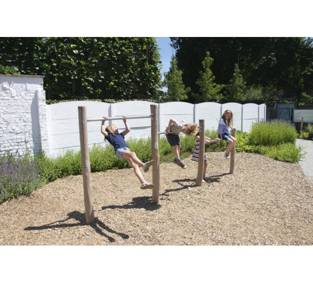 3 barres fixes en robinier | Distri Buggy