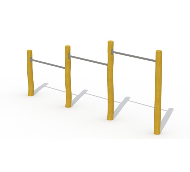 3 barres fixes en robinier | Distri Buggy