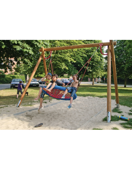 Soucoupe volante bois pour aire de jeux | Distri Buggy