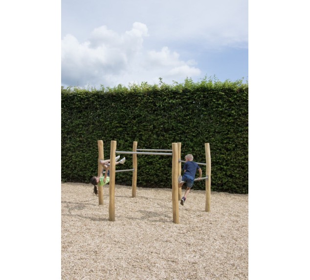 Barre fixe hexagonale en robinier | Distri Buggy | Distri Buggy 2