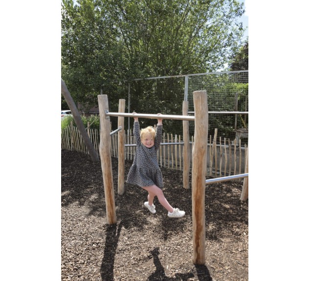 Barre fixe hexagonale en robinier | Distri Buggy | Distri Buggy