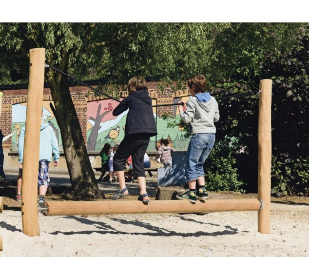 Equilibrus jeu d’équilibre en robinier | Distri Buggy