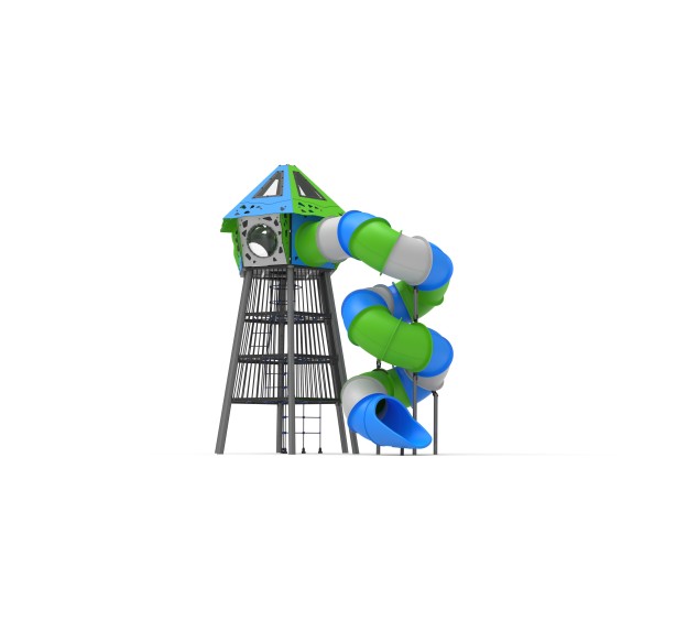 Tour Giove avec toboggan tubulaire | Distri Buggy
