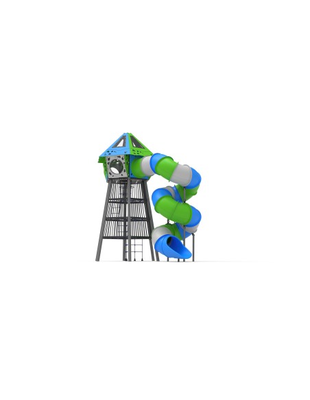 Tour Giove avec toboggan tubulaire | Distri Buggy