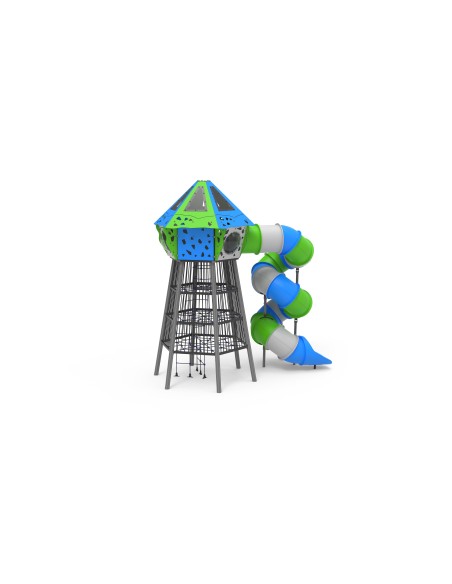 Tour Giove avec toboggan tubulaire | Distri Buggy