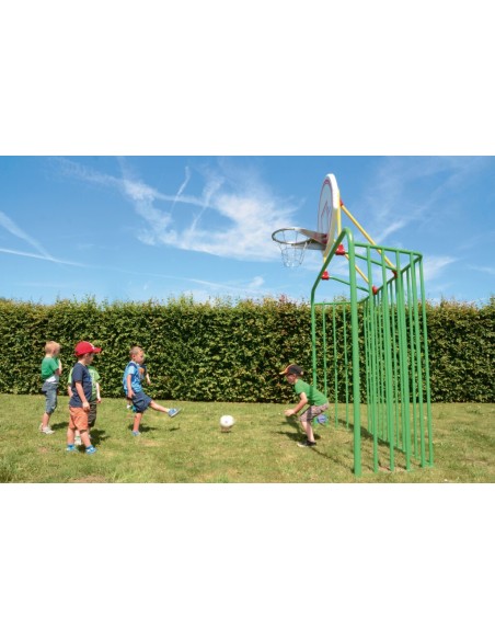 But métal avec panneau de basket-ball (grand modèle) | Distri Buggy