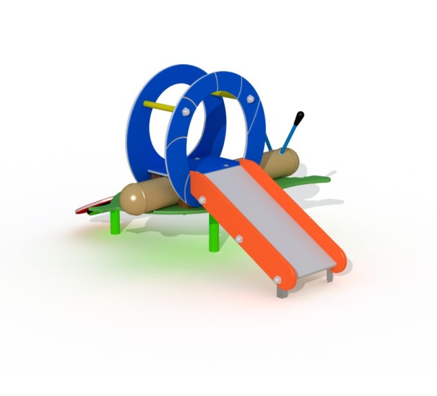 Toboggan Escargot pour tout-petits | Distri Buggy