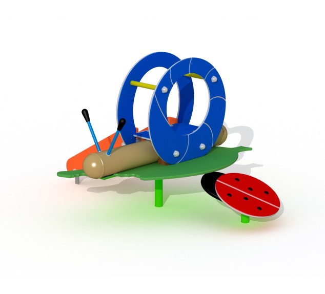 Toboggan Escargot pour tout-petits | Distri Buggy