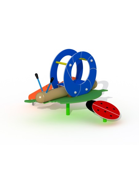Toboggan Escargot pour tout-petits | Distri Buggy