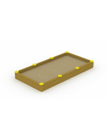 Bac à sable en poutres (rectangulaire) | Distri Buggy