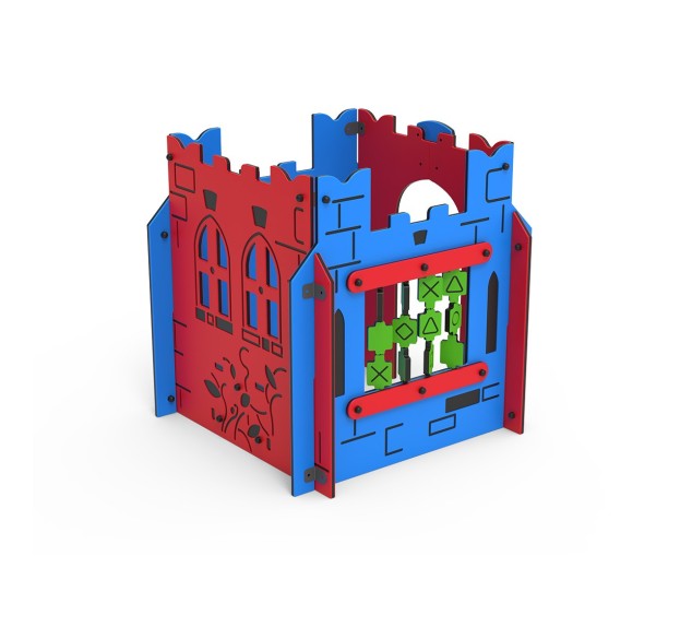 Parsifal château pour aire de jeux | Distri Buggy
