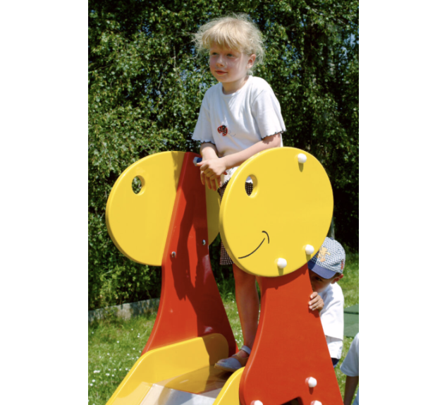 Toboggan Dino 2-6 ans pour aire de jeux | Distri Buggy