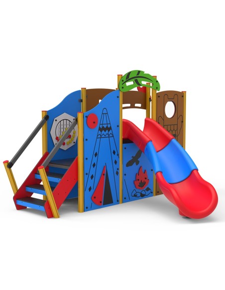 Dakota aire de jeux thématique Western | Distri Buggy