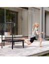 Trampoline de fitness hexagonal avec poignée Équilibre