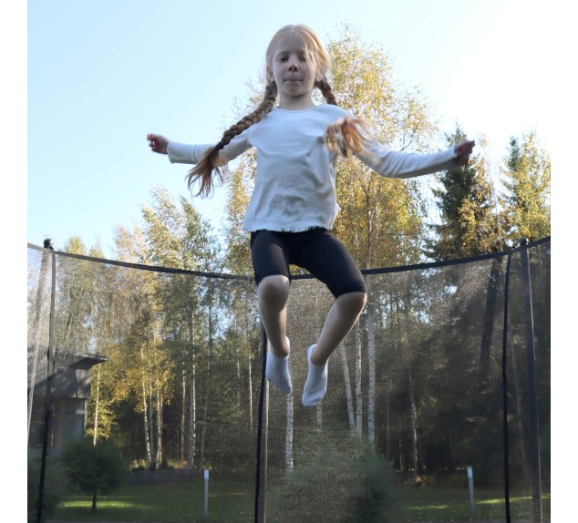 Trampoline rond avec filet et échelle Gen. 2.0 ACON | Distri Buggy