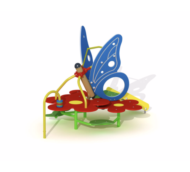 Le Jardin des papillons G700, toboggan bébé 0-3 ans | Distri Buggy