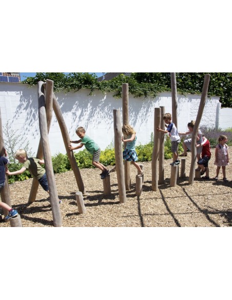 La Jungle 25 poteaux en robinier | Distri Buggy