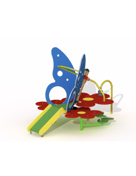Le Jardin des papillons G700, toboggan bébé 0-3 ans | Distri Buggy