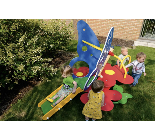 Le Jardin des papillons G700, toboggan bébé 0-3 ans | Distri Buggy