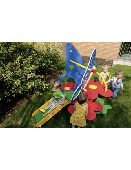 Le Jardin des papillons G700, toboggan bébé 0-3 ans | Distri Buggy