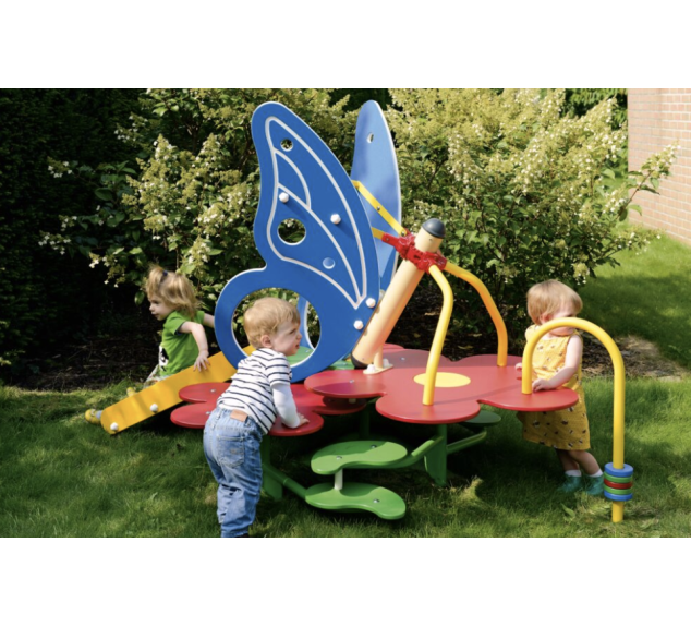 Le Jardin des papillons G700, toboggan bébé 0-3 ans | Distri Buggy