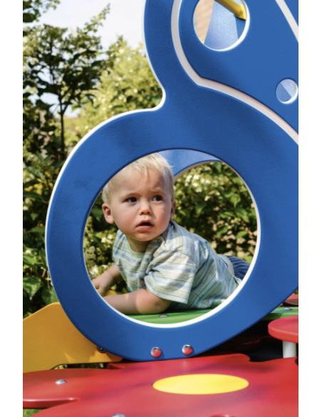 Le Jardin des papillons G700, toboggan bébé 0-3 ans | Distri Buggy