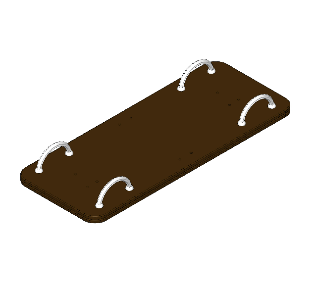 Plaque de jeu pour paire de chevaux | Distri Buggy