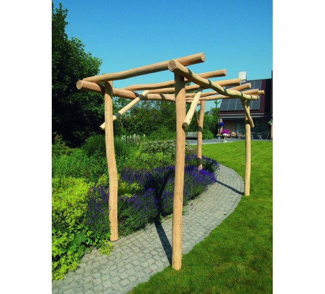 PERGOLA EN ROBINIER 4M 2