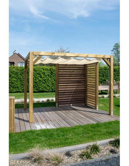 Pergola BALI en pin traité | Distri Buggy