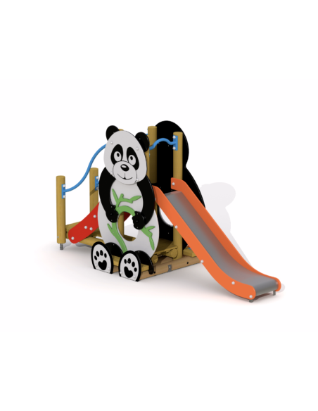 Happy Duo, toboggan double pour aire de jeux | Distri Buggy