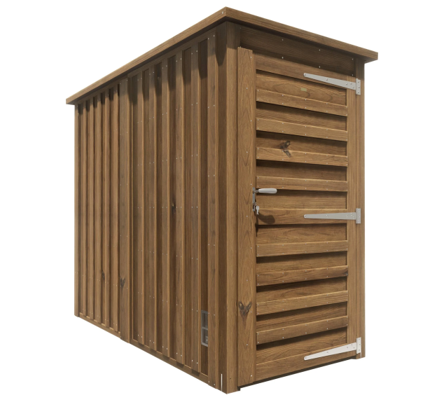 abri de jardin en pin imprégné 2,46 x1,37x2,06  m