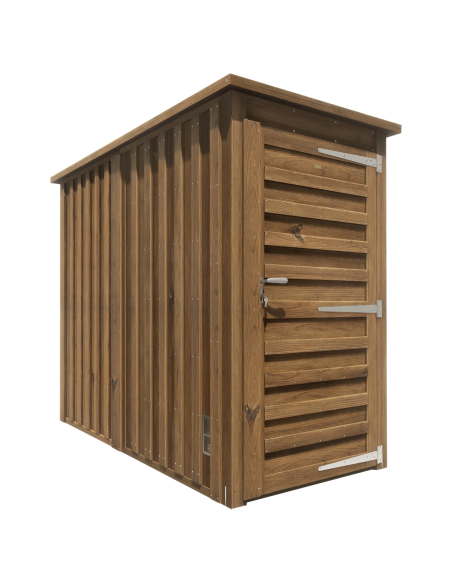 abri de jardin en pin imprégné 2,46 x1,37x2,06  m