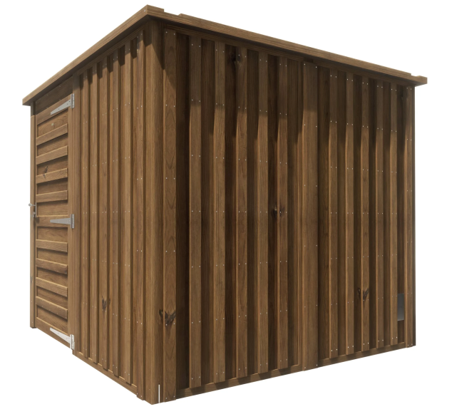 Abri de jardin Adour Abri  Pin  imprégné   2,46 x  2,46 x  2,06 m 2