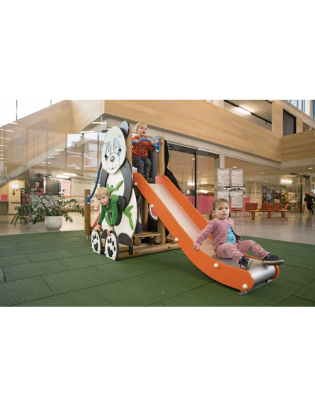 Happy Duo, toboggan double pour aire de jeux | Distri Buggy