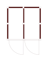 Abri jardin bois 2 compartiments | Distri Buggy
