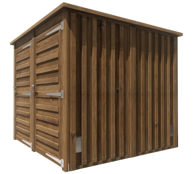 Abri jardin bois 2 compartiments | Distri Buggy