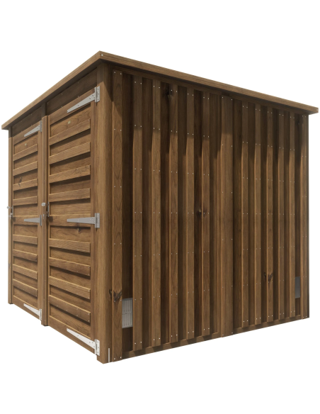 Abri jardin bois 2 compartiments | Distri Buggy