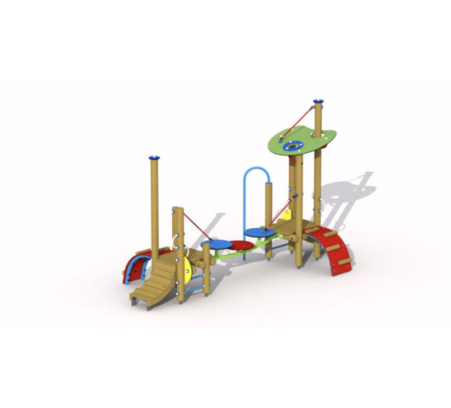 Les Musiciens de Brême, aire de jeux 2-6 ans | Distri Buggy 2