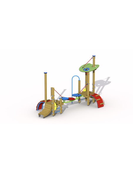Les Musiciens de Brême, aire de jeux 2-6 ans | Distri Buggy