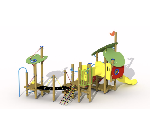 Merlin l'enchanteur, aire de jeux multi-activités | Distri Buggy