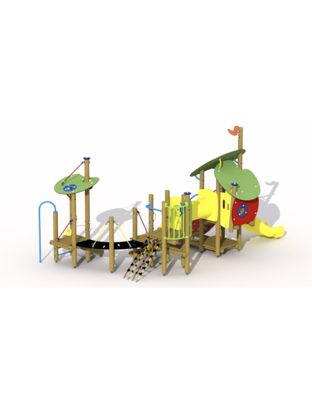 Merlin l'enchanteur, aire de jeux multi-activités | Distri Buggy