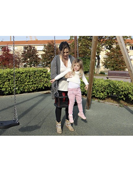 Siège suspendu métal avec chaînes inox | Distri Buggy